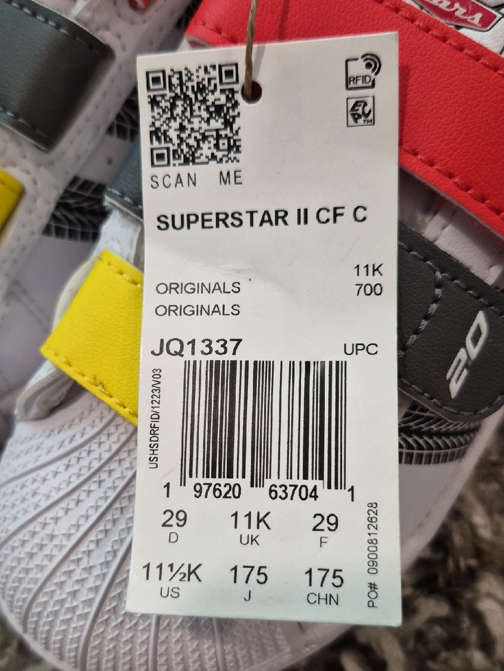 adidas x Disney Pixar Cars Superstar II Shoes - Picture 8 of 9